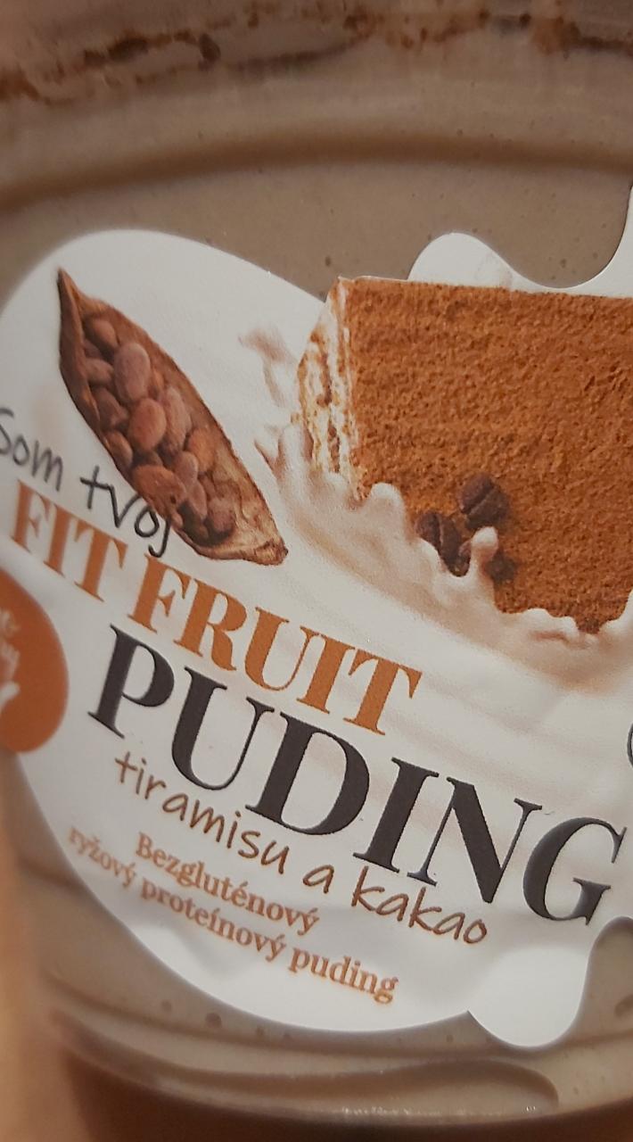 Fotografie - Fit fruit puding tiramisu a kakao