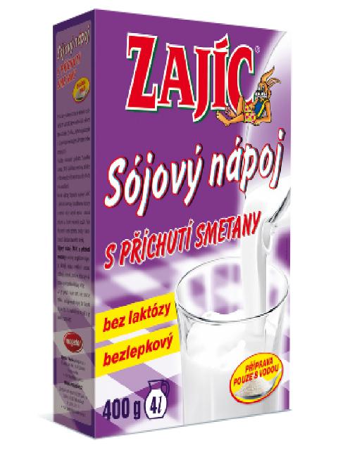 Fotografie - Zajíc sójový nápoj s príchuťou smotany