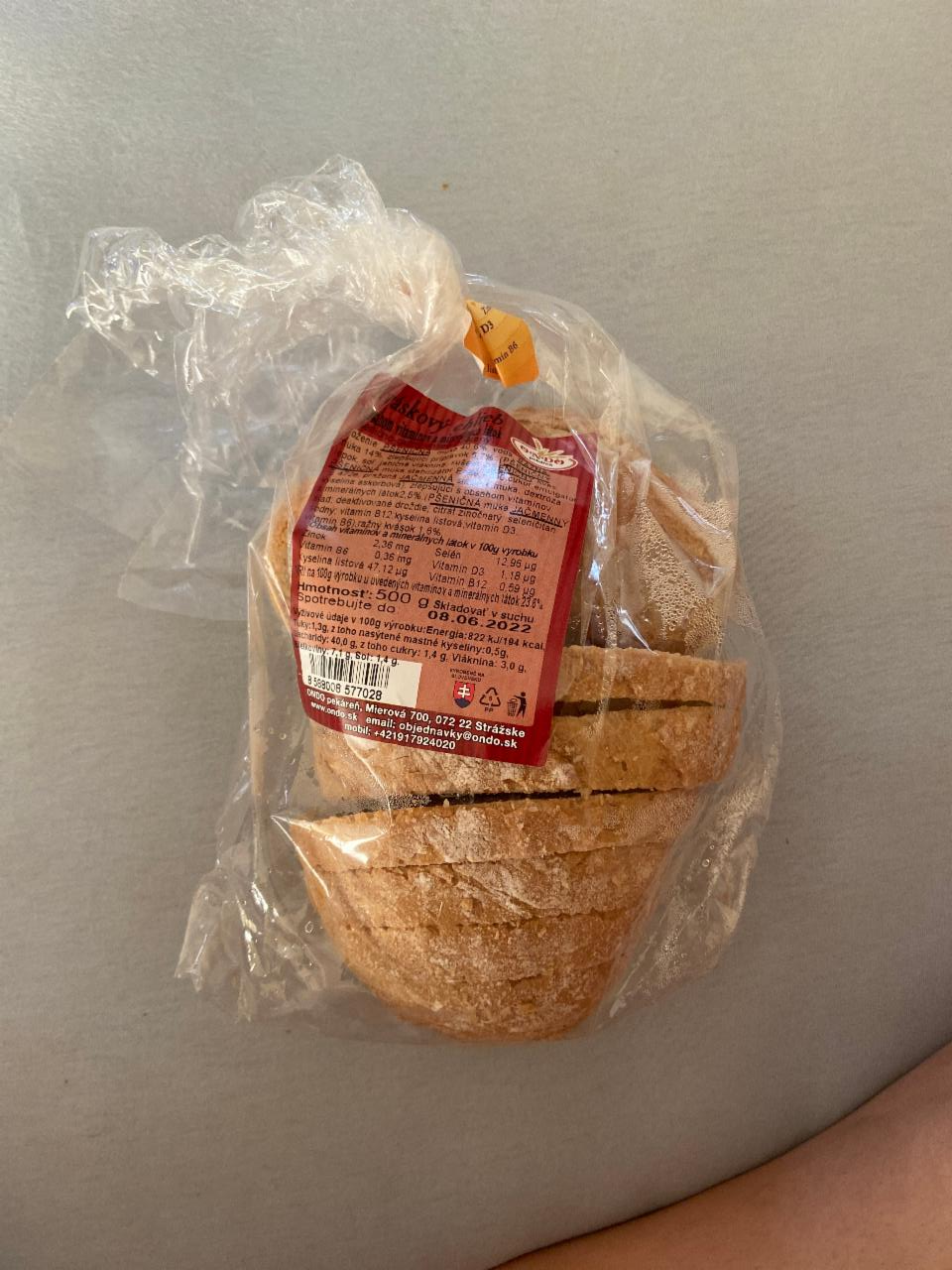Fotografie - kváskový chlieb Ondo pekáreň
