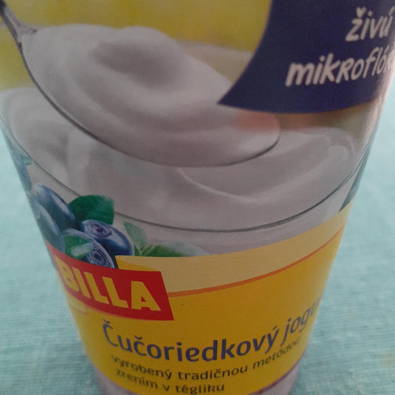 Fotografie - Čučoriedkový jogurt Billa