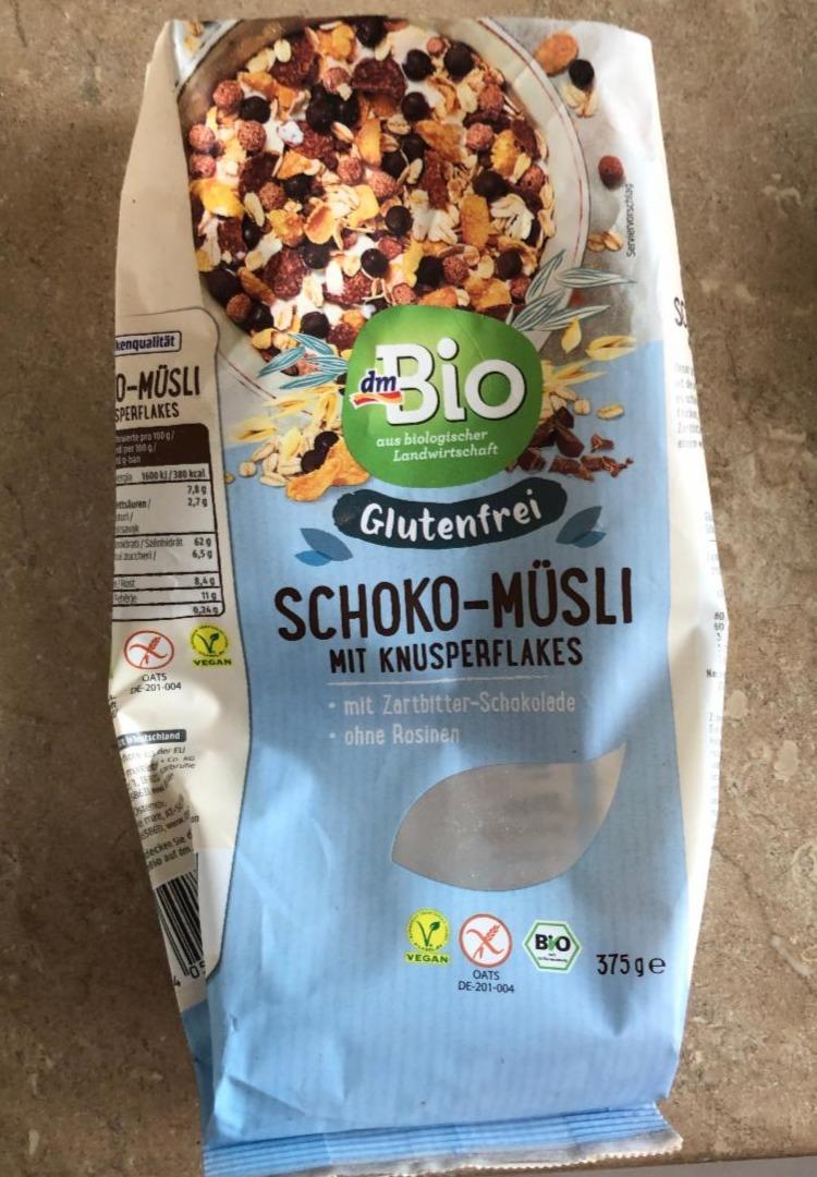 Fotografie - Schoko-Müsli glutenfrei dmBio