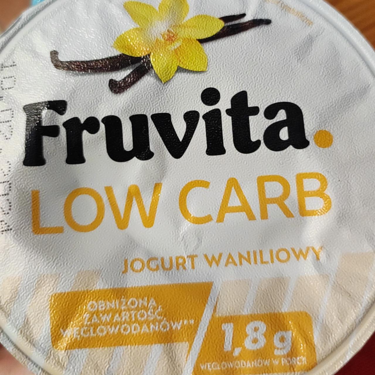 Fotografie - Low Carb Jogurt Waniliowy Fruvita