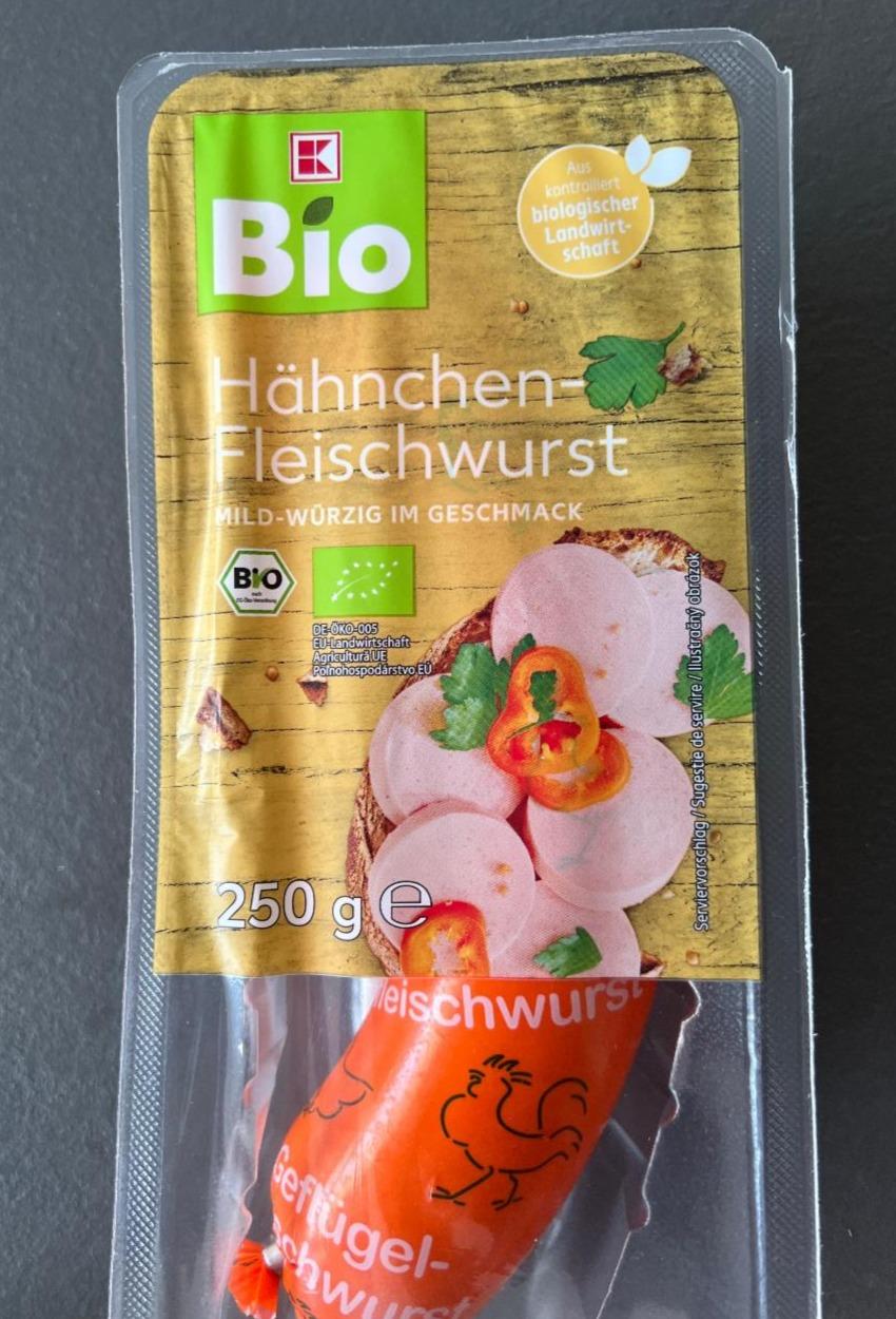 Fotografie - Hähnchen-Fleischwurst K-Bio