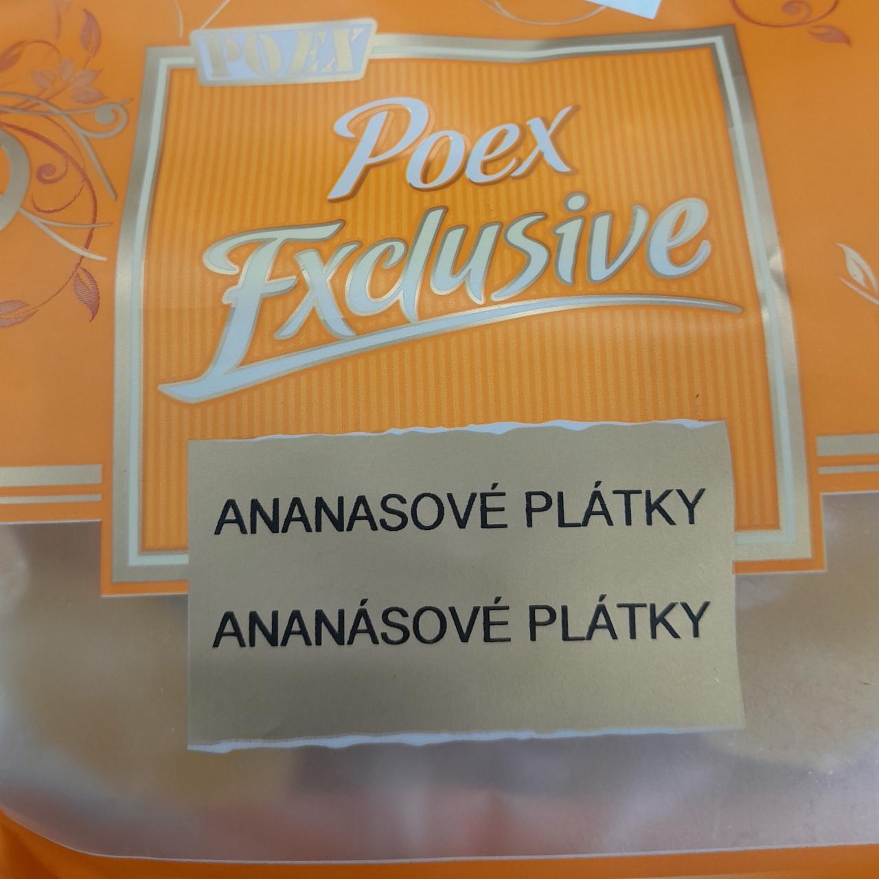 Fotografie - Ananásové plátky Poex