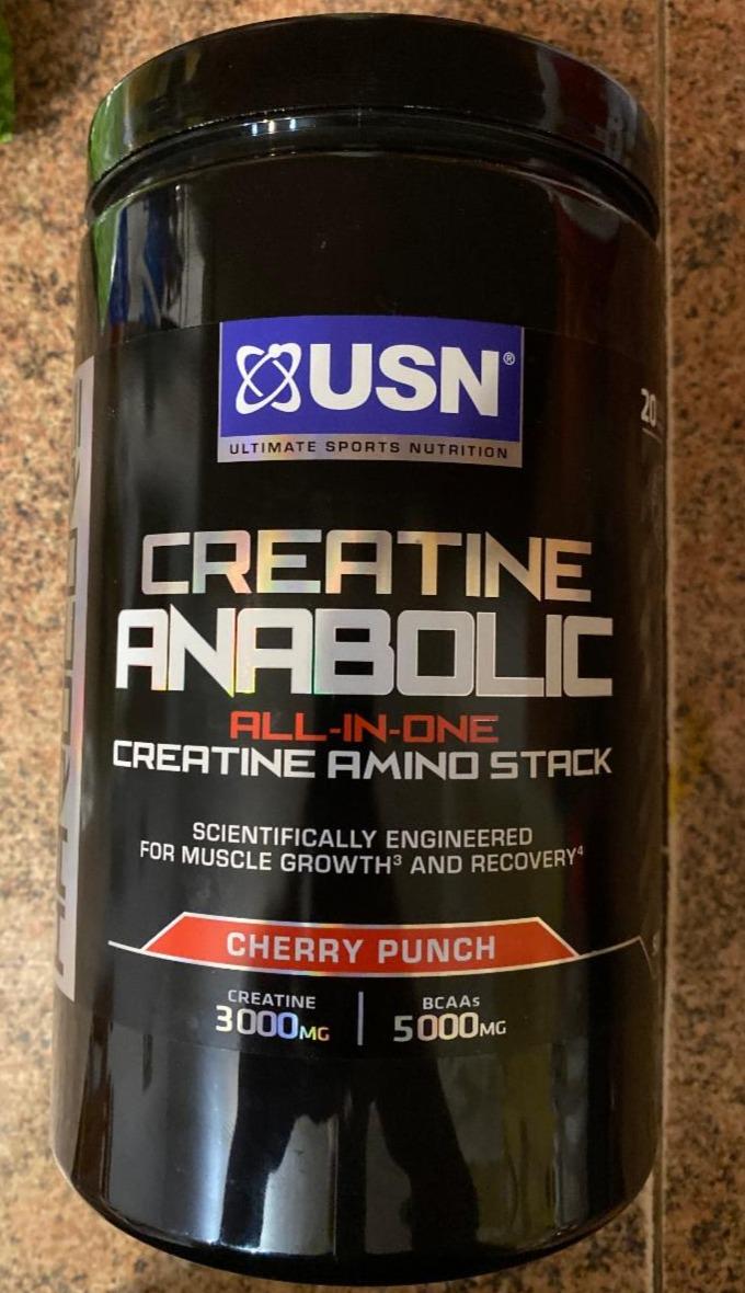 Fotografie - Creatine Anabolic cherry punch USN