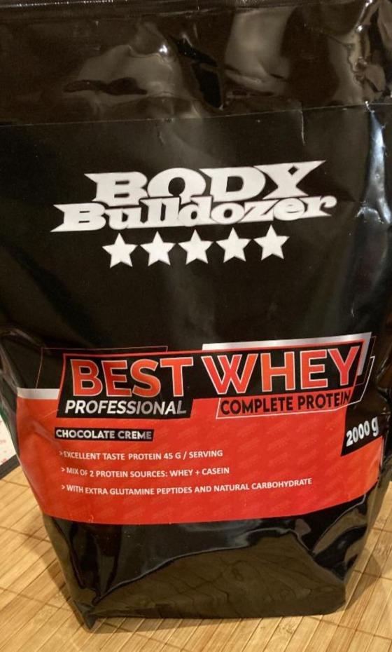 Fotografie - Best Whey Professional Complete protein Chocolate Creme Body Bulldozer