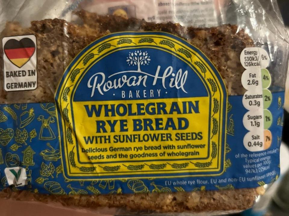 Fotografie - Wholegrain Rye Bread with Sunflower Seeds Rowan Hill