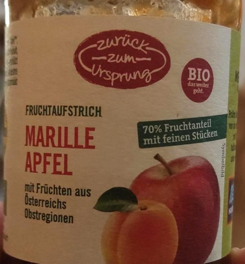 Fotografie - Fruchtaufstrich Marille Apfel Zurück zum Ursprung