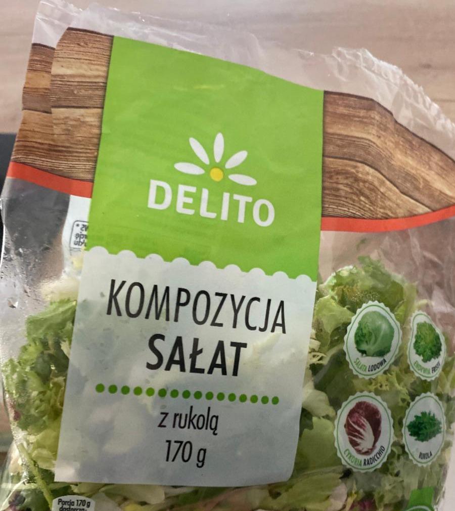 Fotografie - Kompozycja Salat z rukola Delito