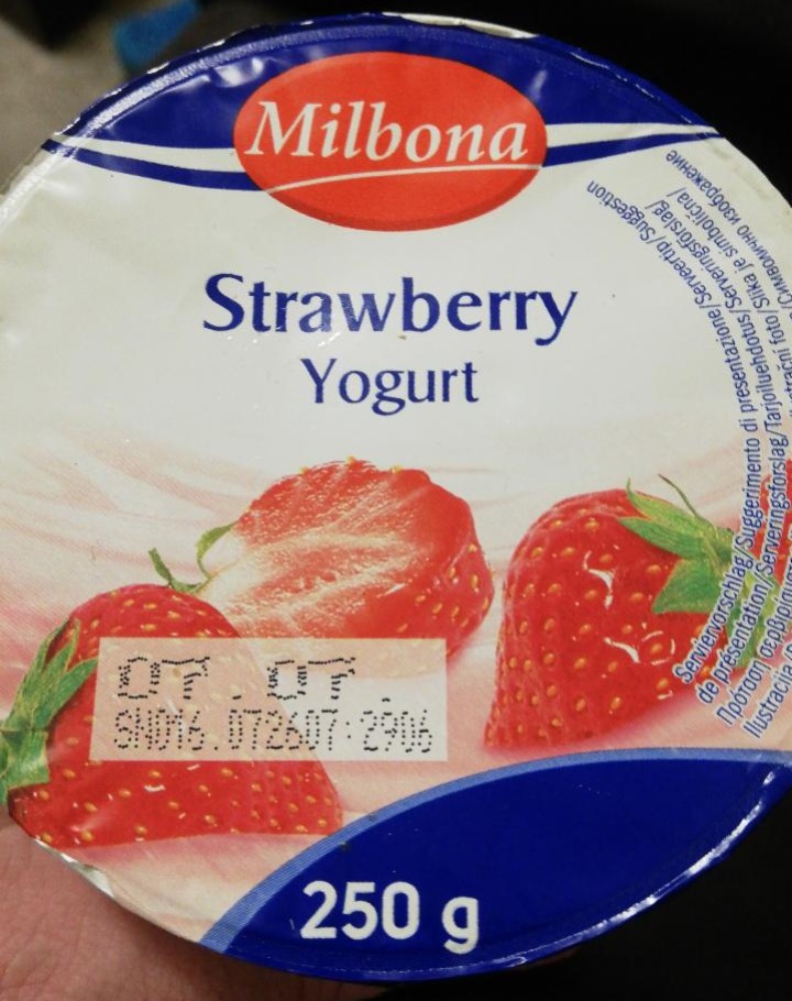 Fotografie - Milbona Yogurt Strawberry 