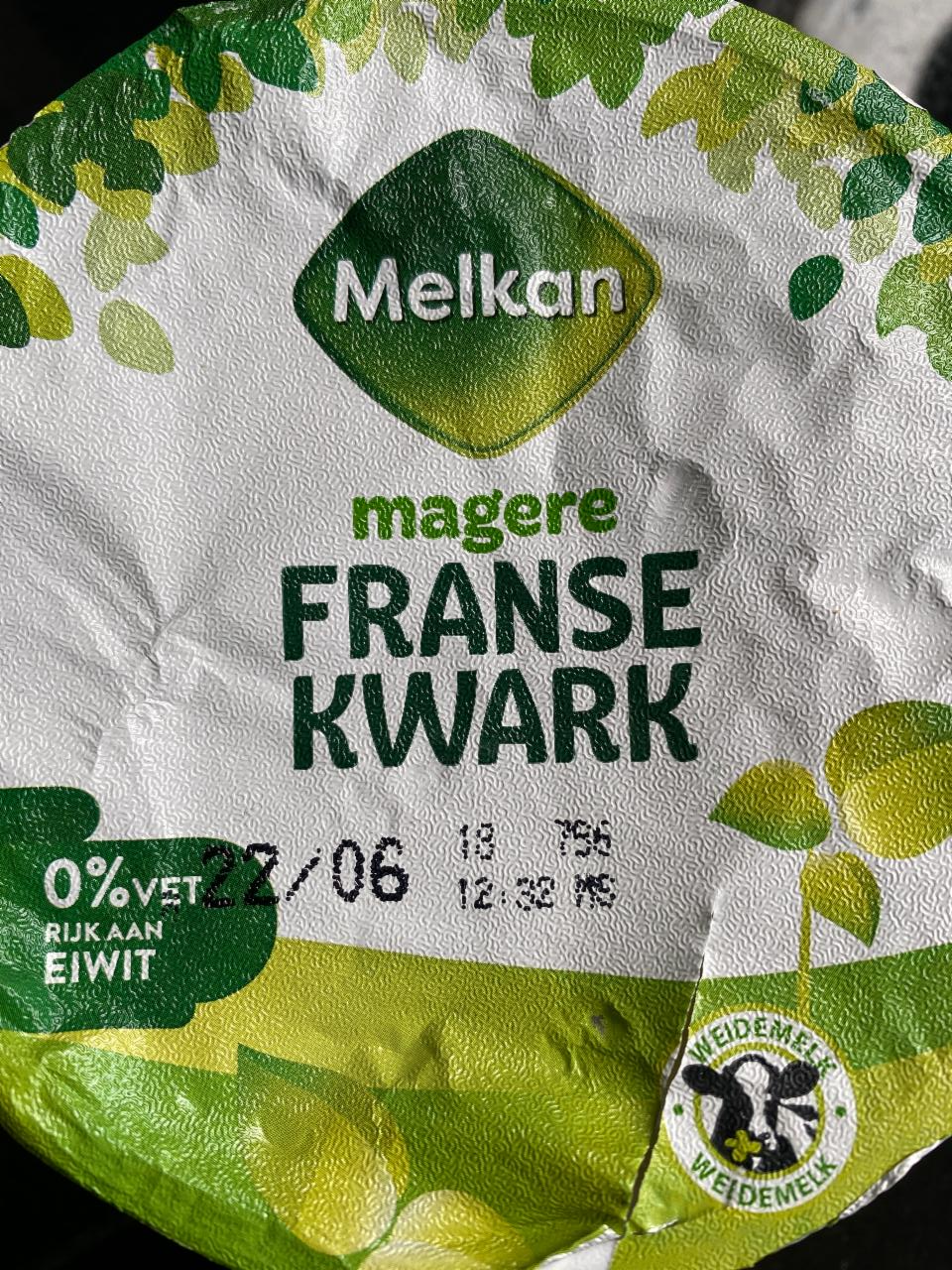 Fotografie - Magere Franse Kwark 0% Vet - Melkan