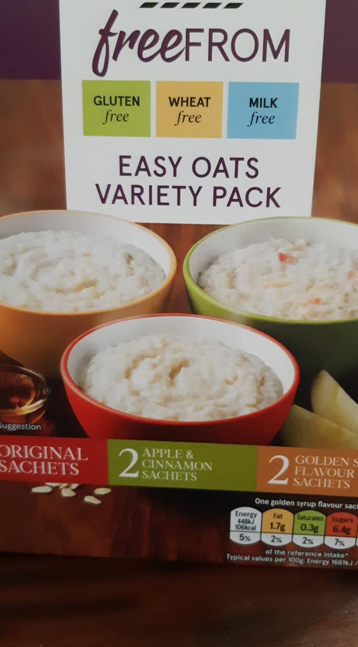 Fotografie - Easy Oats Variety pack Tesco Original