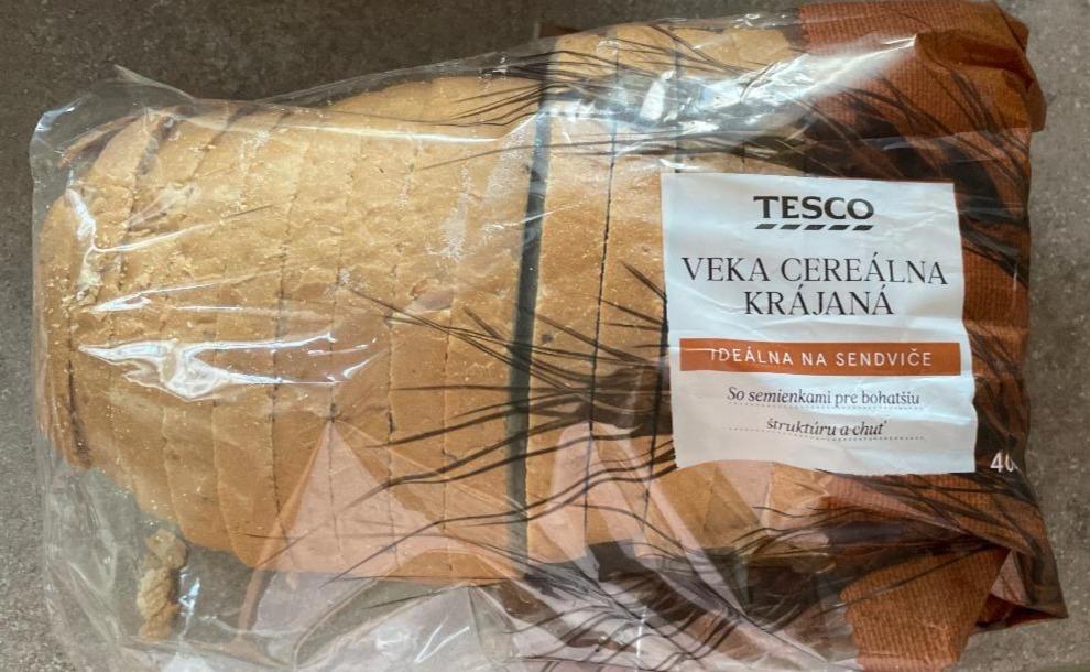 Fotografie - Veka cereálna krájaná Tesco