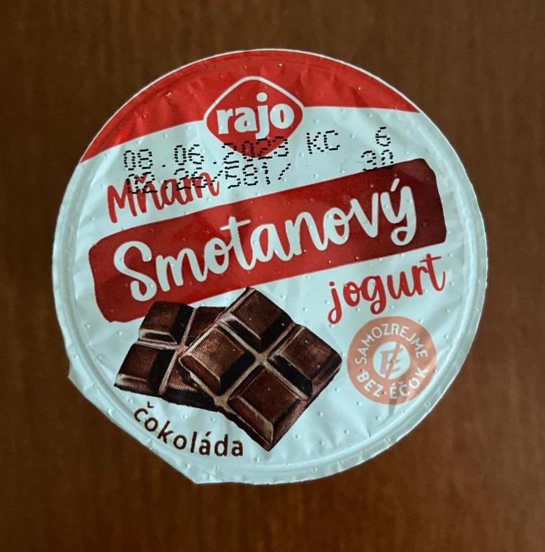 Fotografie - Mňam Smotanový jogurt čokoláda Rajo
