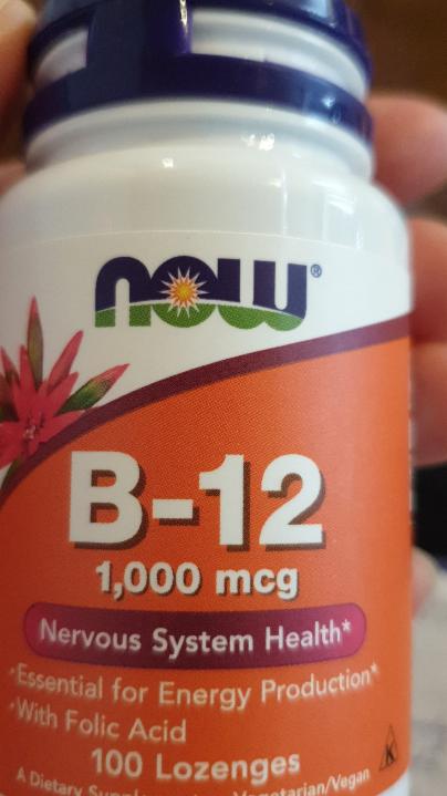 Fotografie - now B-12 1.000 mcg Nervous System Health