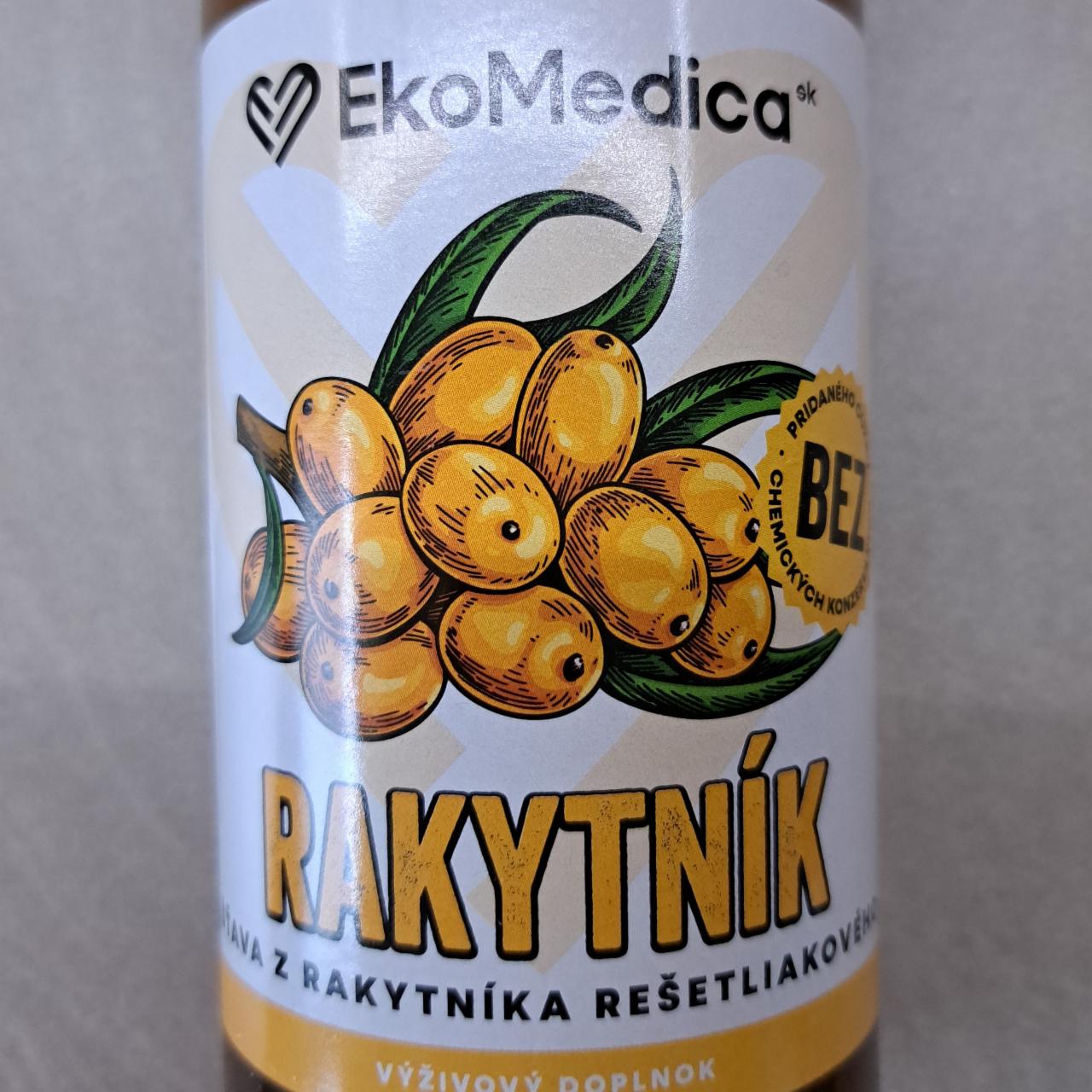 Fotografie - Rakytník šťava EkoMedica