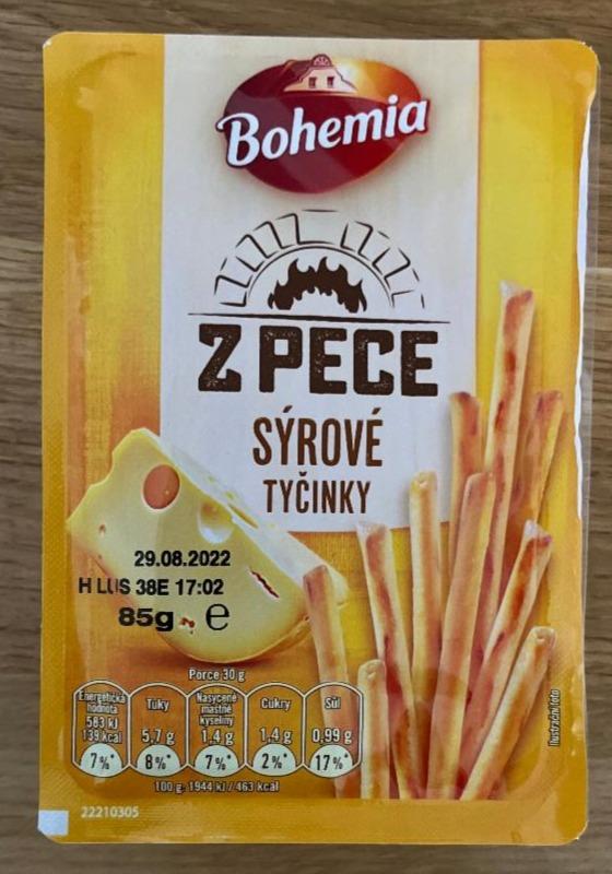 Fotografie - Z pece sýrové tyčinky Bohemia