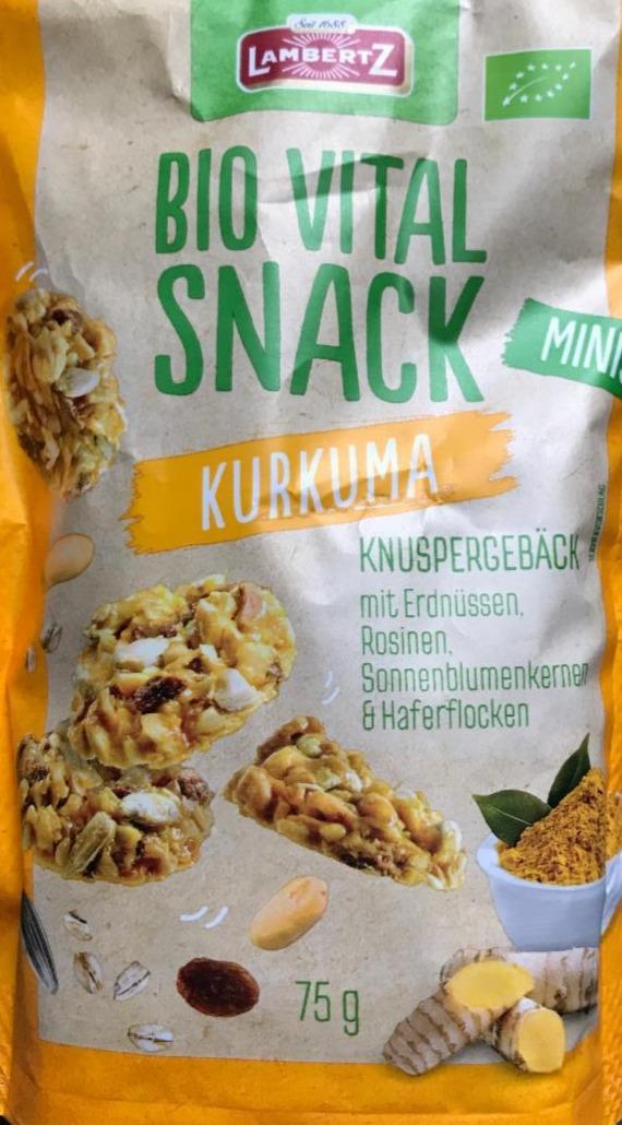 Fotografie - Bio vital snack Kurkuma