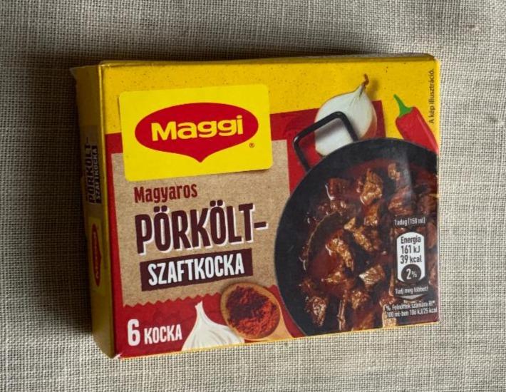 Fotografie - Magyaros Pörkölt - szaftkocka Maggi