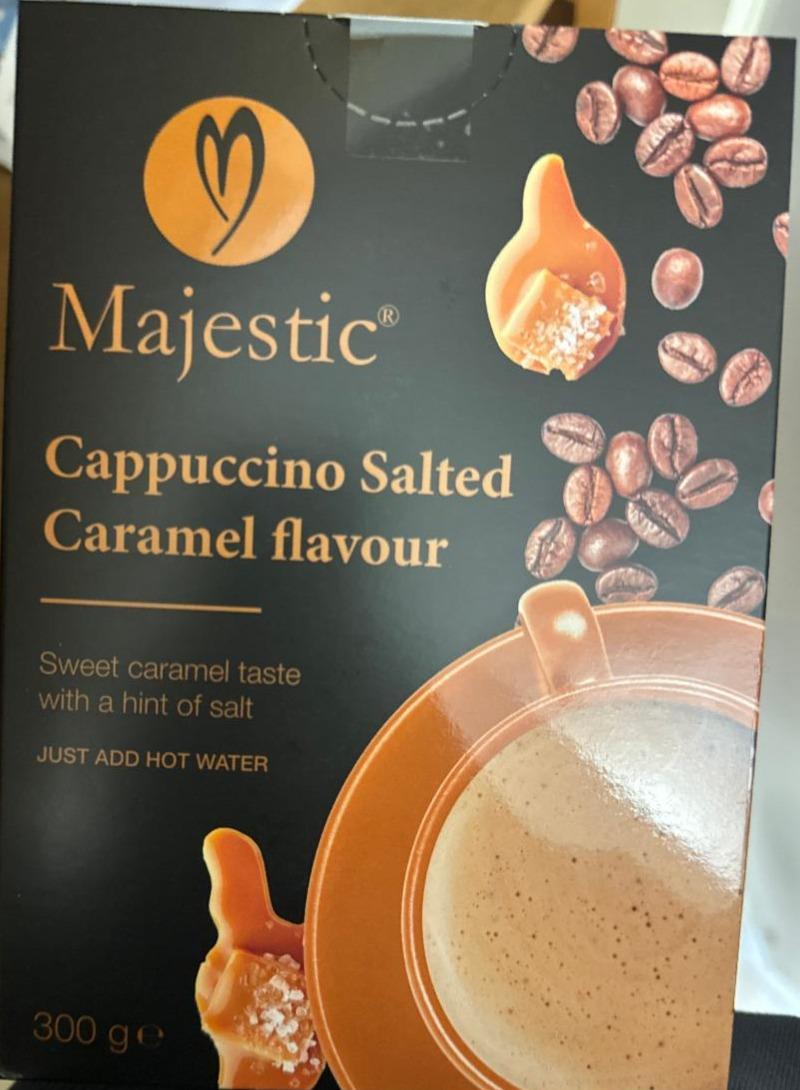 Fotografie - Cappucino Salted Caramel flavour Majestic