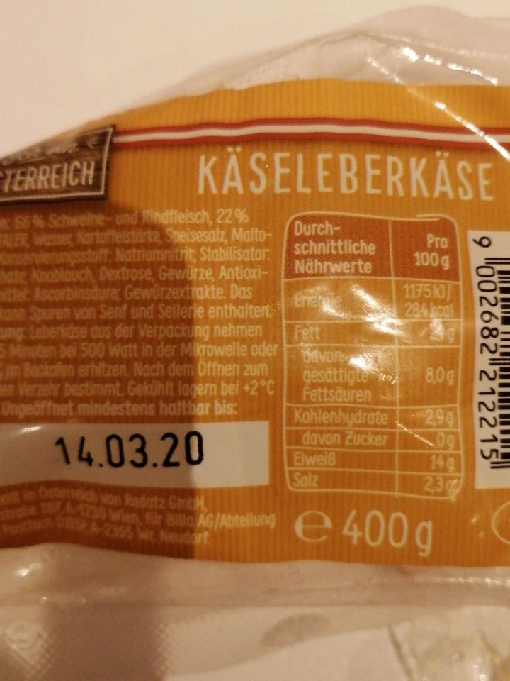 Fotografie - Käseleberkäse