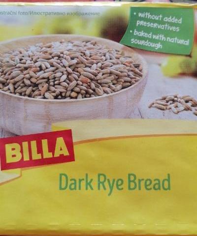 Fotografie - celozrnný ražný chlieb Dark rye bread Billa
