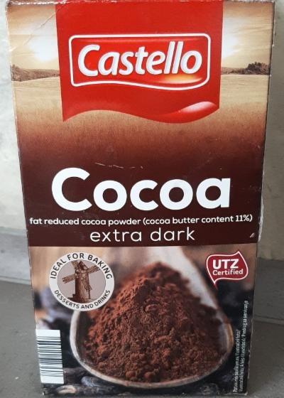 Fotografie - Cocoa extra dark (kakaový prašok so zníženým množstvom tuku) Castello