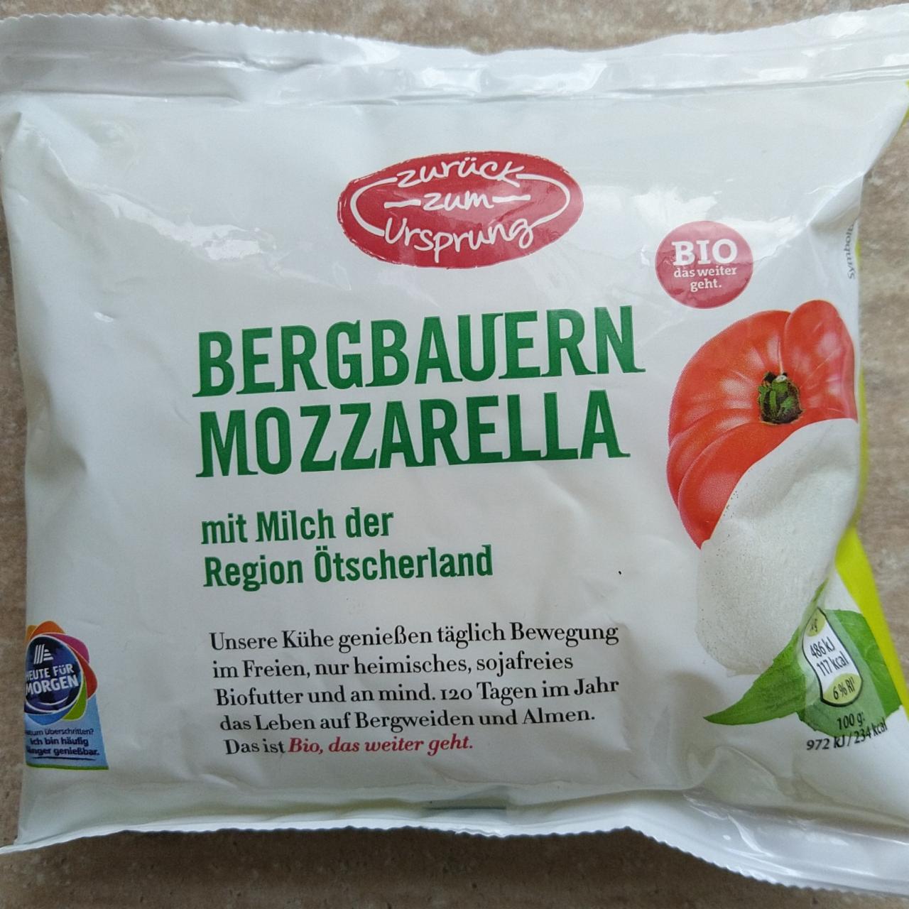 Fotografie - Bio Bergbauern Mozzarella Zurück zum Ursprung