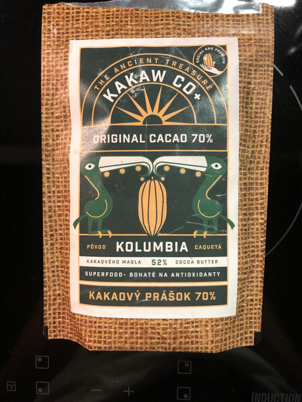 Fotografie - Kakaw co+ original cacao 70%