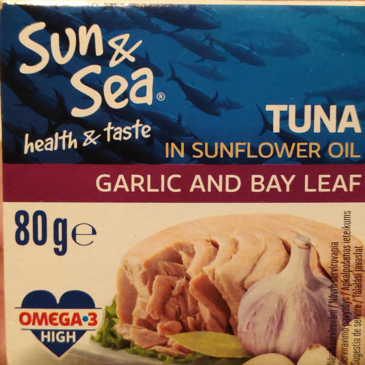 Fotografie - Tuna in sunflower oil garlic and bay leaf Sun & Sea