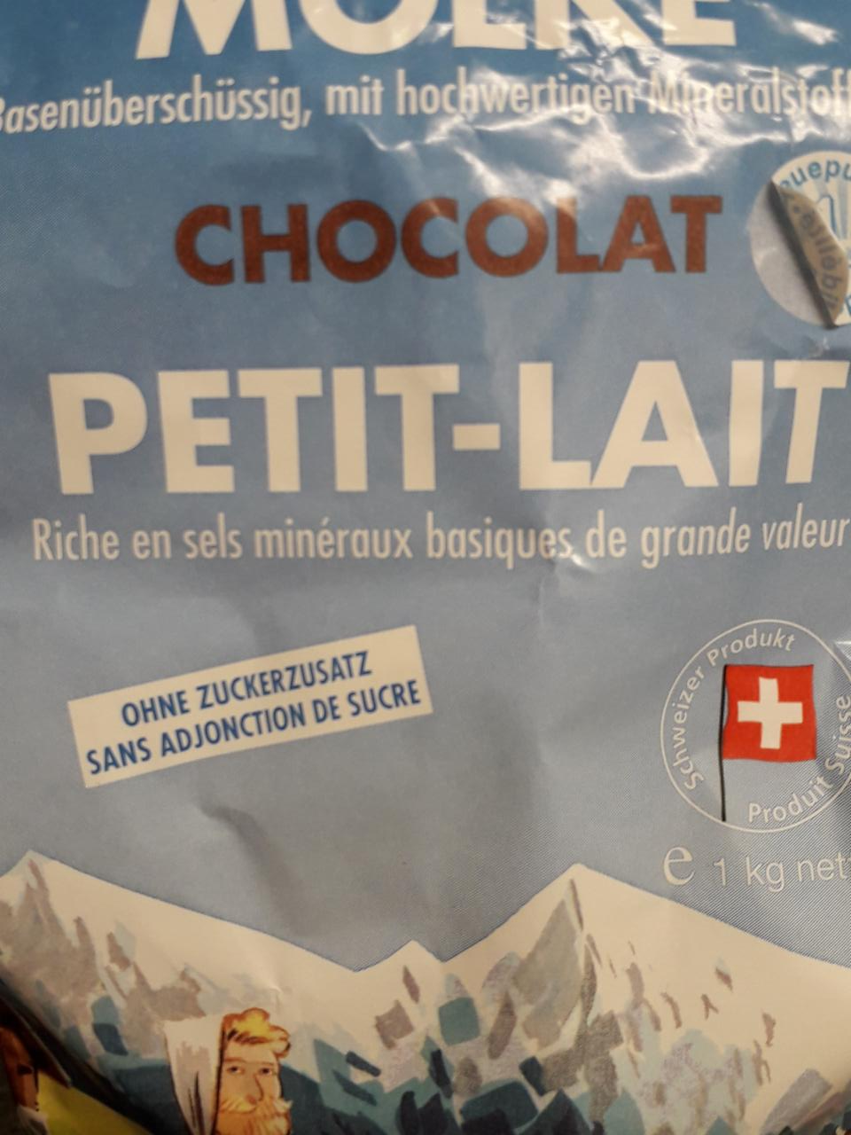 Fotografie - petit lait chocolate