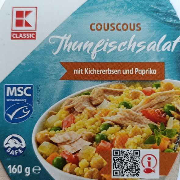Fotografie - Couscous thunfischsalat mit kichererbsen und paprika K-Classic