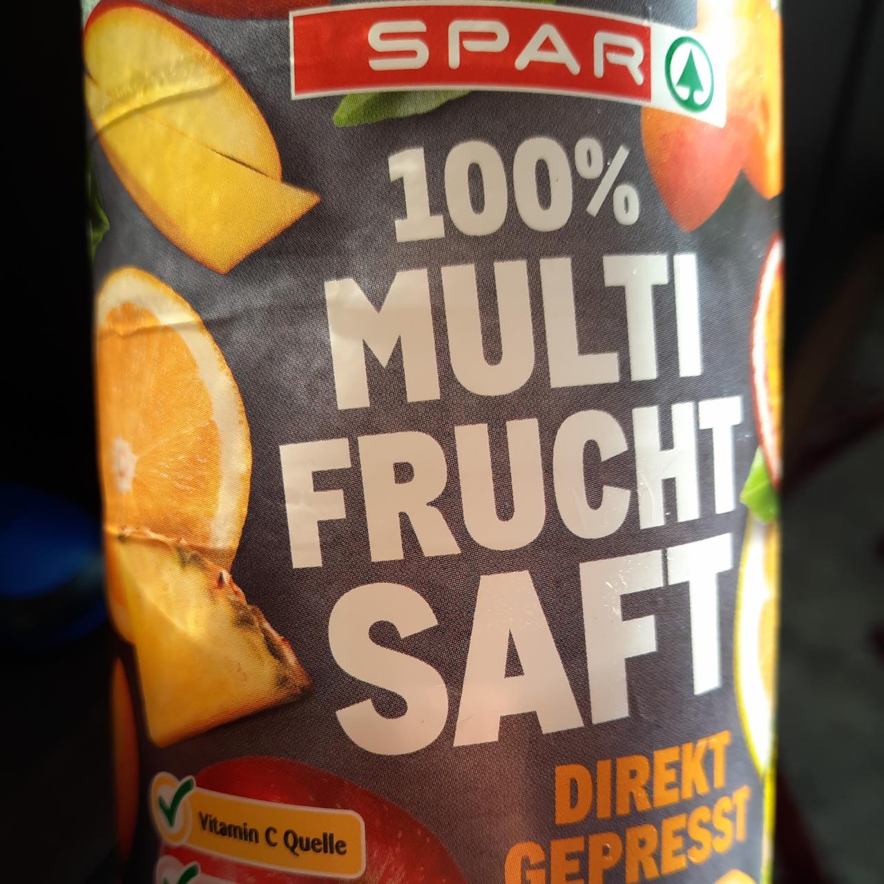 Fotografie - 100% multi frucht saft SPAR