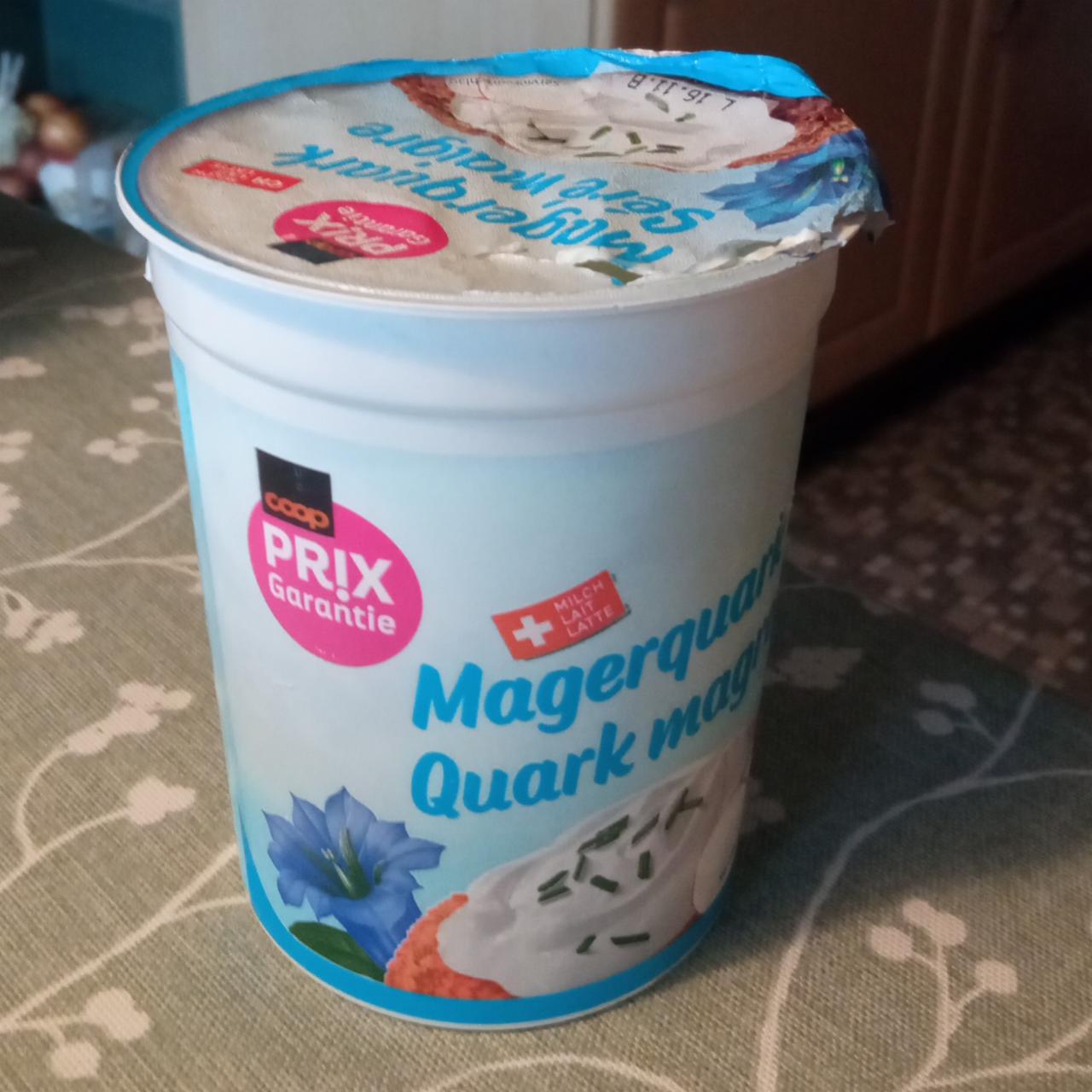 Fotografie - Magerquark Quark magro Coop Prix Garantie