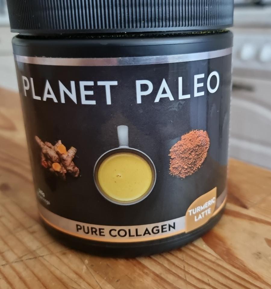 Fotografie - Pure collagen Turmeric latte Planet paleo