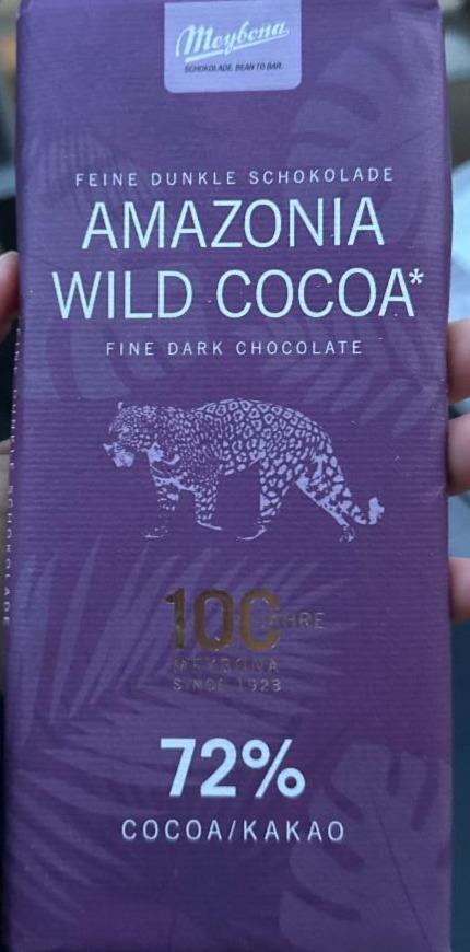 Fotografie - Amazonia Wild Cocoa 72% Meybona