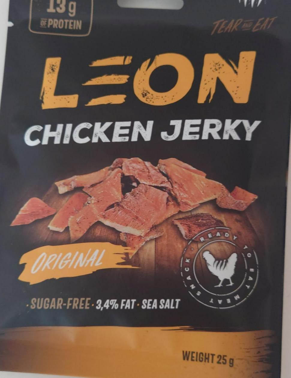 Fotografie - Chicken jerky Original Leon
