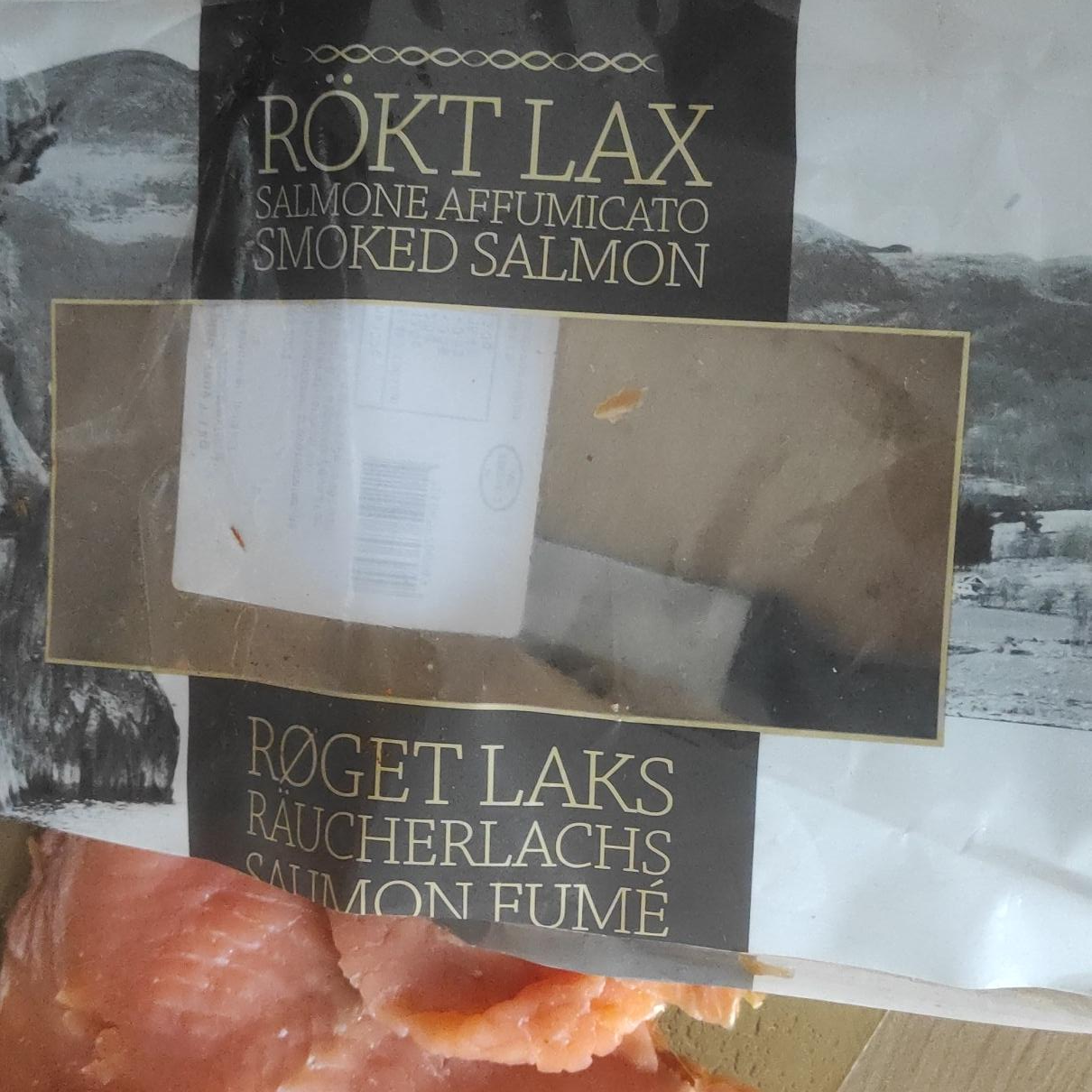 Fotografie - Salmone affumicato smoked salmon Röktlax