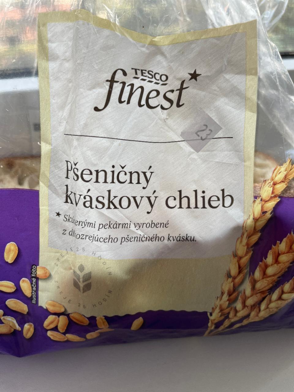 Fotografie - Pšeničný kváskový chlieb Tesco finest