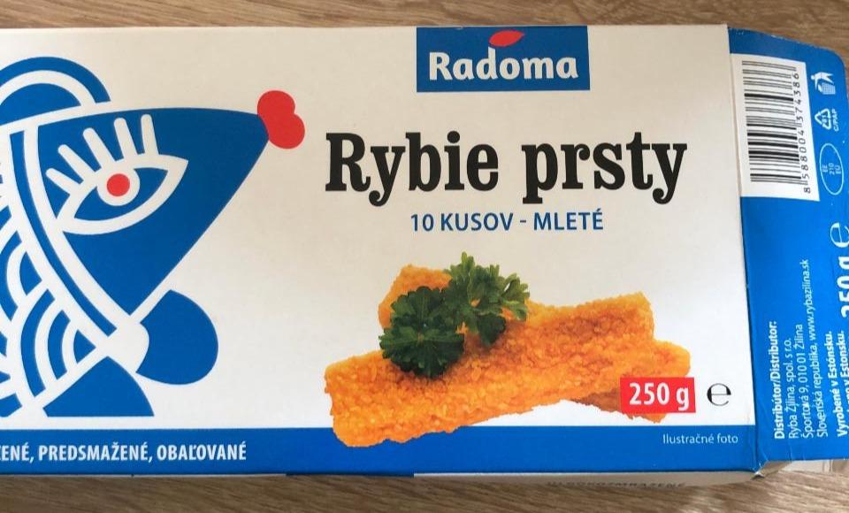 Fotografie - Rybie prsty mleté Radoma