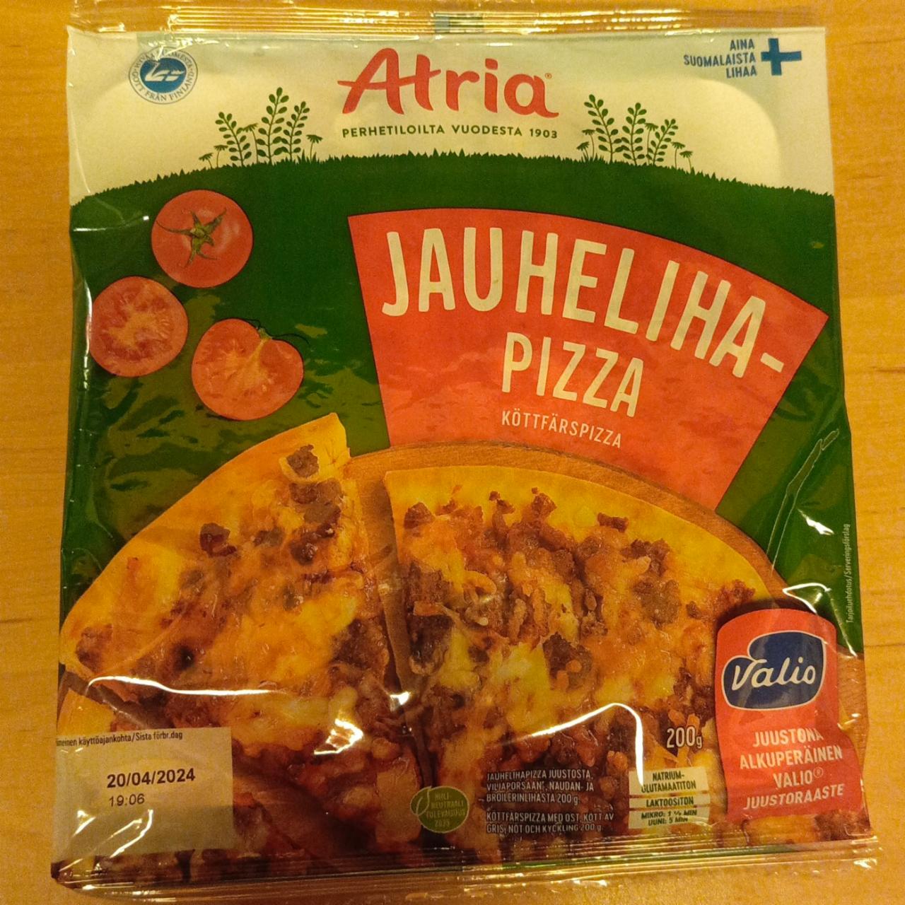 Fotografie - Jauheliha-Pizza Atria