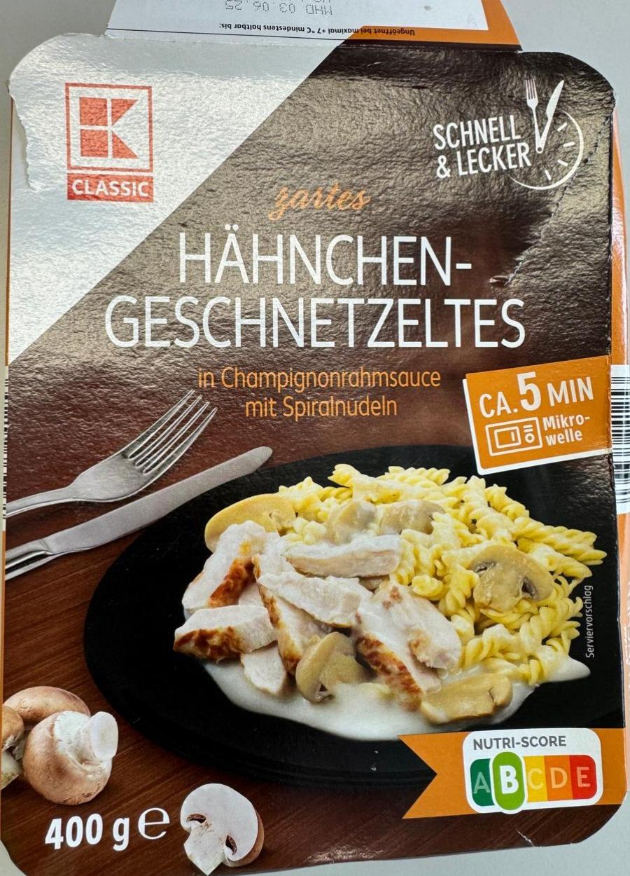 Fotografie - Hähnchen-geschnetzeltes K-Classic