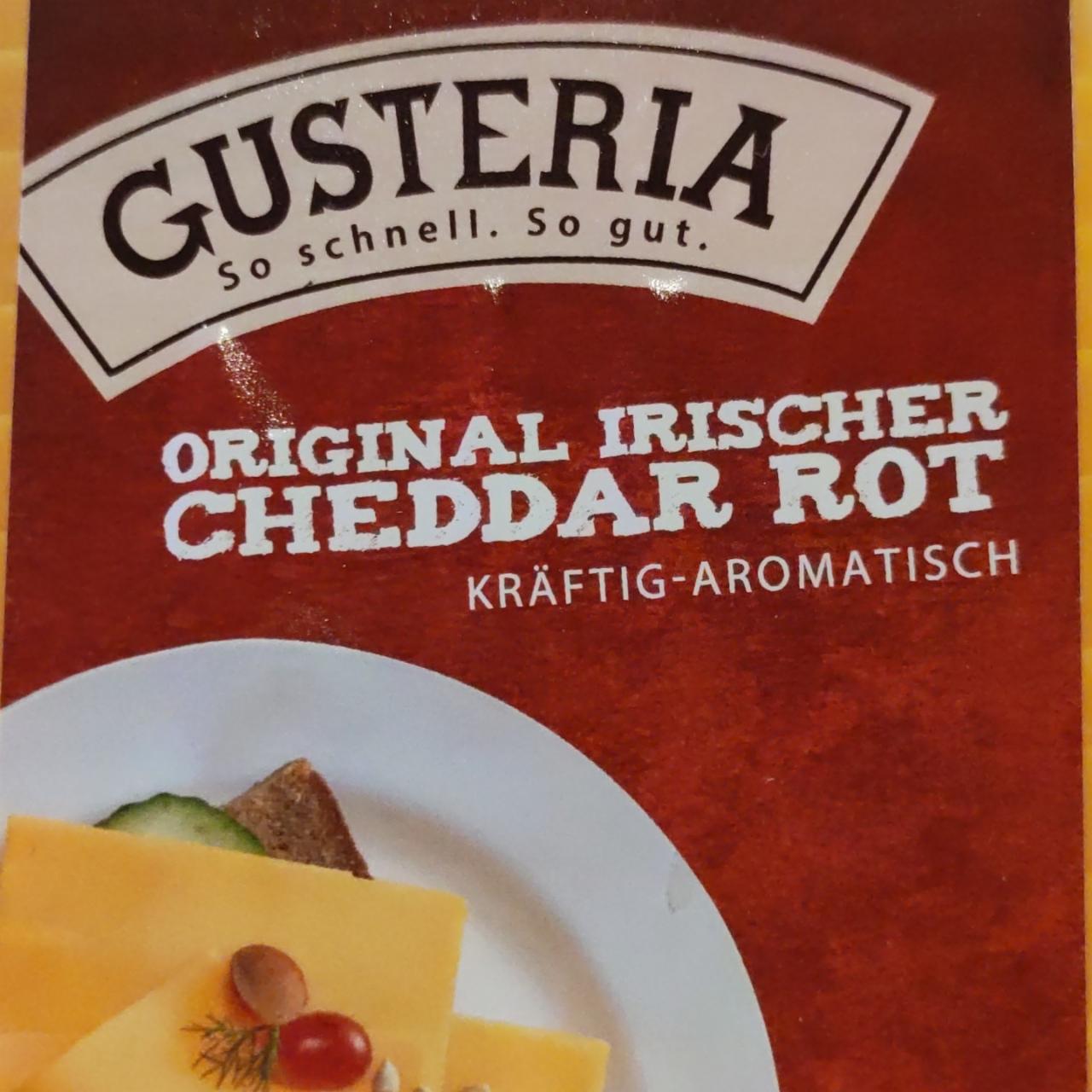 Fotografie - Original Irischer Cheddar Rot Gusteria