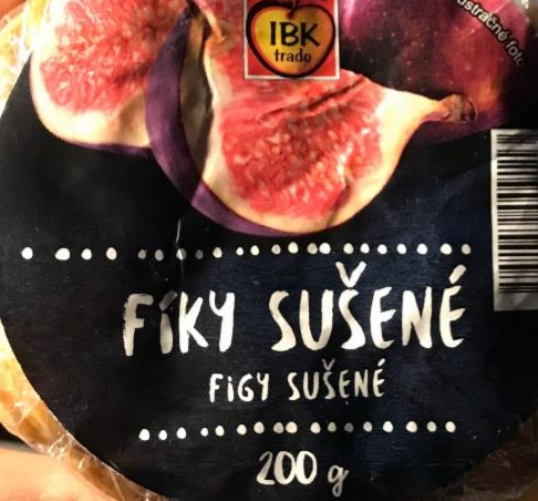 Fotografie - figy sušené IBK trade