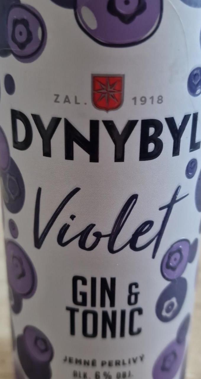 Fotografie - Violet Gin & Tonic Dynybyl