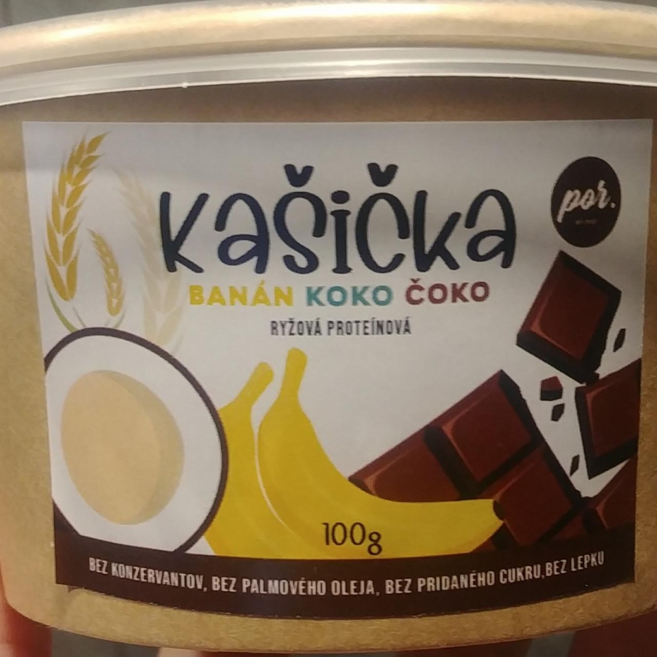 Fotografie - Kašička Banán Koko Čoko ryžová proteínová Por. Janek