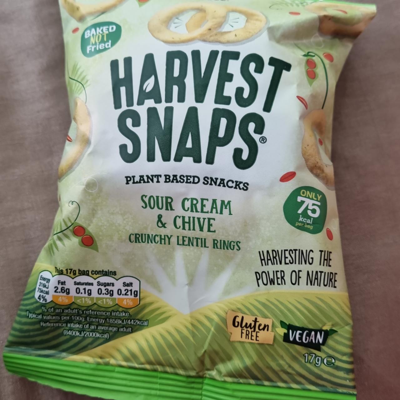 Fotografie - Harvest snaps Sour cream & chive