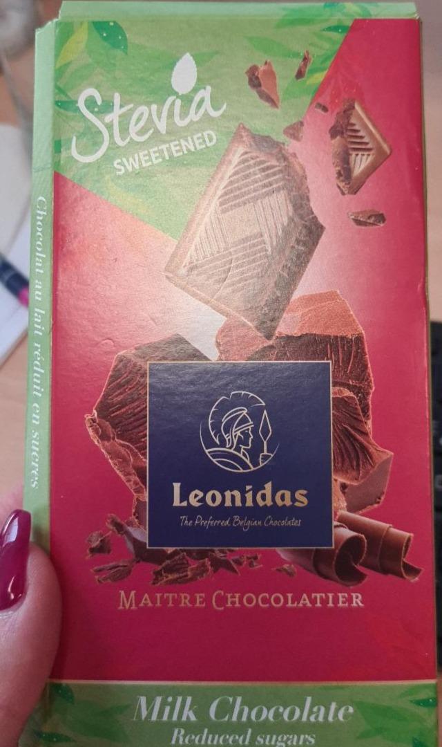 Fotografie - Leonidas Milk chocolate stevia