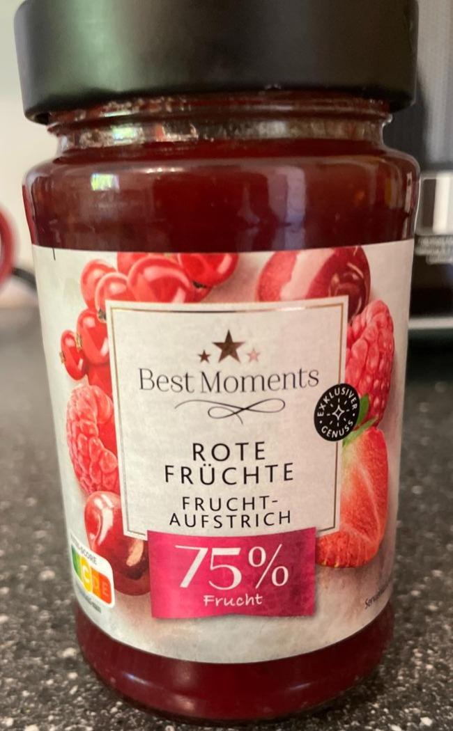 Fotografie - Rote Früchte Frucht-Aufstrich 75% Best Moments