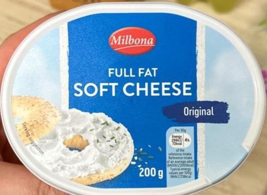 Fotografie - Full fat soft cheese original Milbona